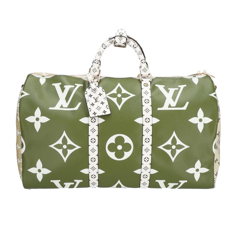 LOUIS VUITTON ルイ・ヴィトン/キーポルバンドリエール50/モノグラムジャイアント/M44590//MB1***/SAランク/75