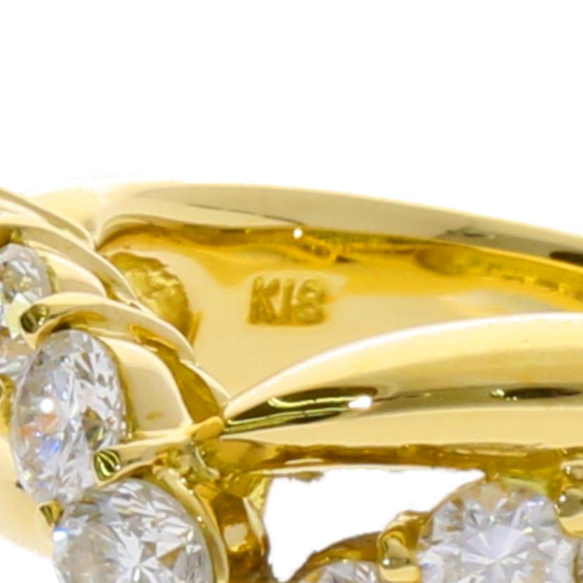 / K18ダイヤリング1.00ct//Aランク/75