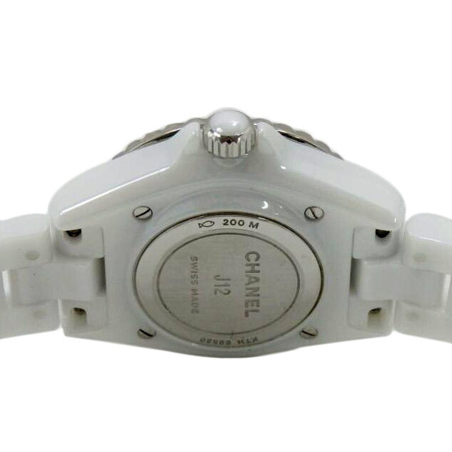 CHANEL シャネル/J12/ホワイトセラミック/クォーツ/H5696//KTH69580/Aランク/77