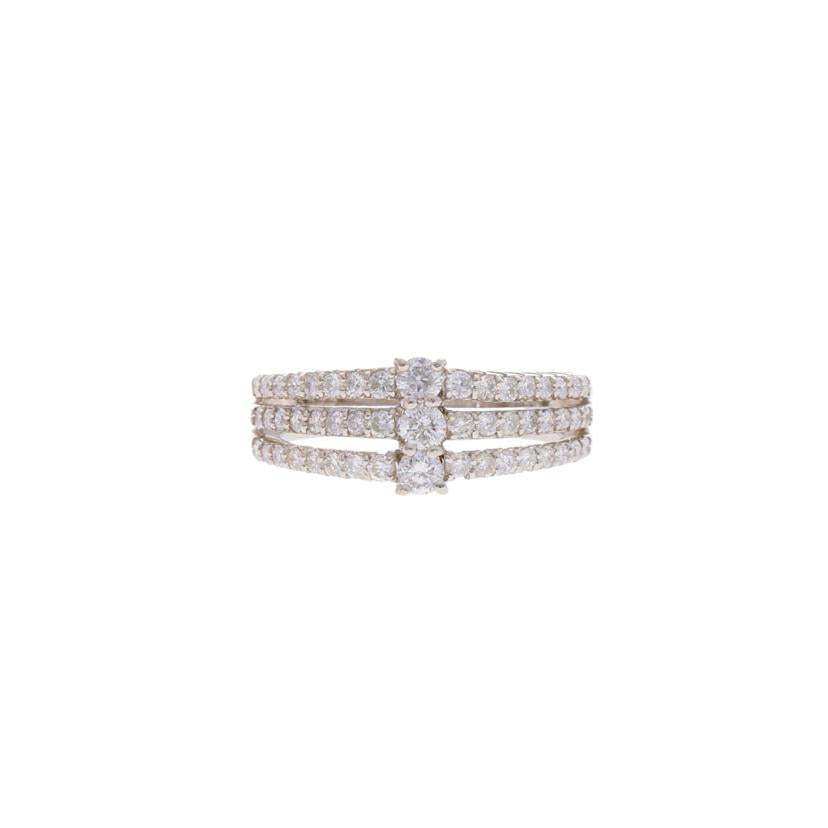 / Pt900ダイヤリング0.78ct//Aランク/75