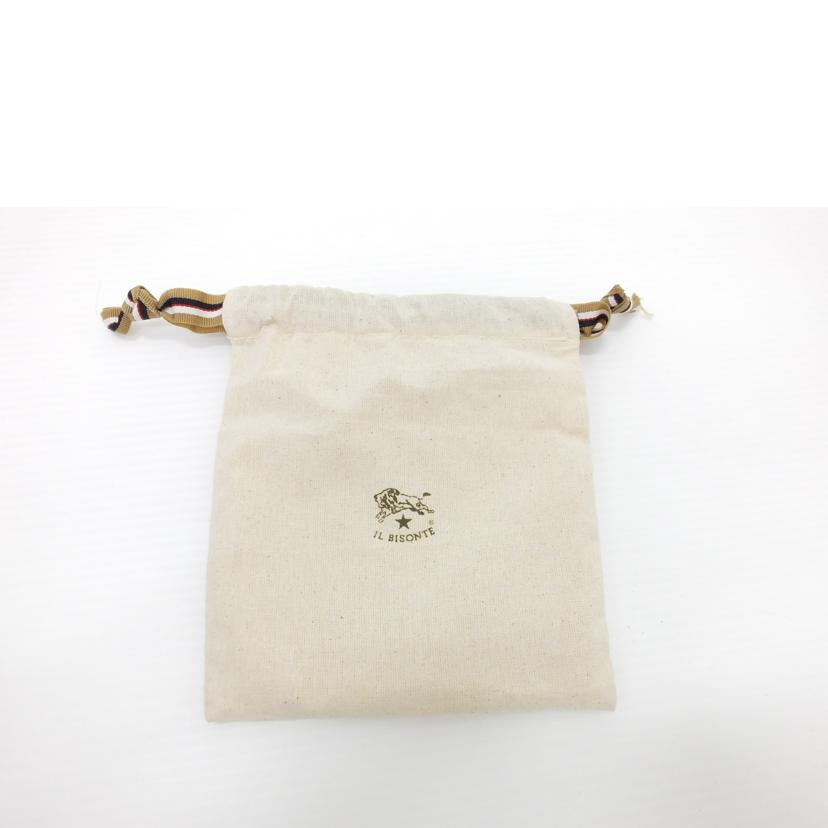 IL BISONTE/2つ折りレザー財布//Aランク/88