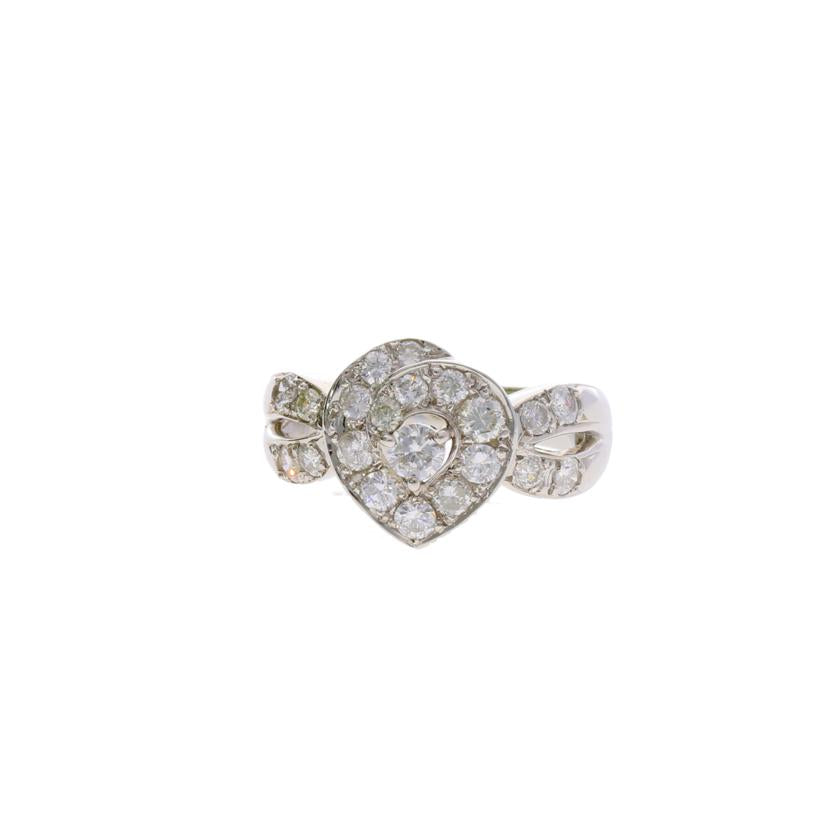 / Pt900ダイヤリング1.11ct//Aランク/75