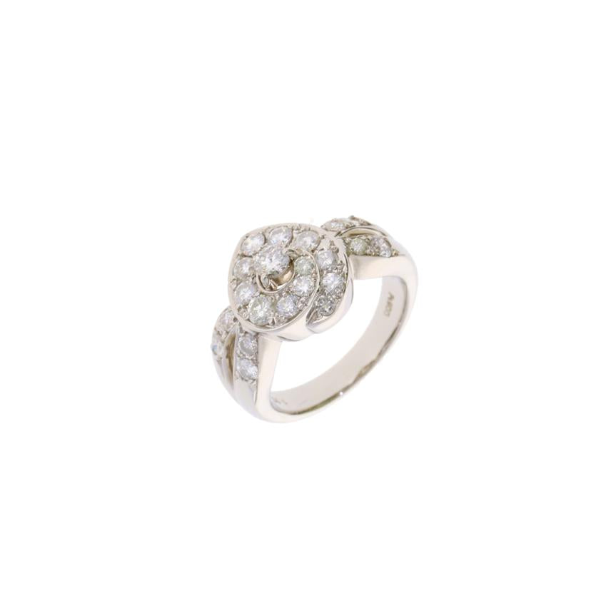 / Pt900ダイヤリング1.11ct//Aランク/75