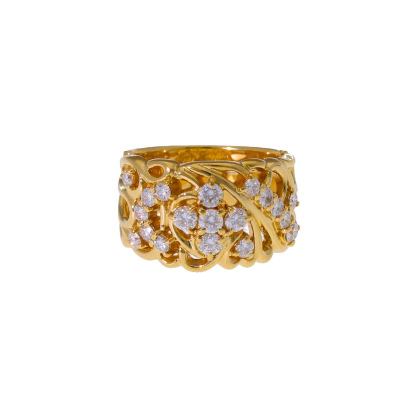 /◎ K18ダイヤリング1.00ct//Aランク/75