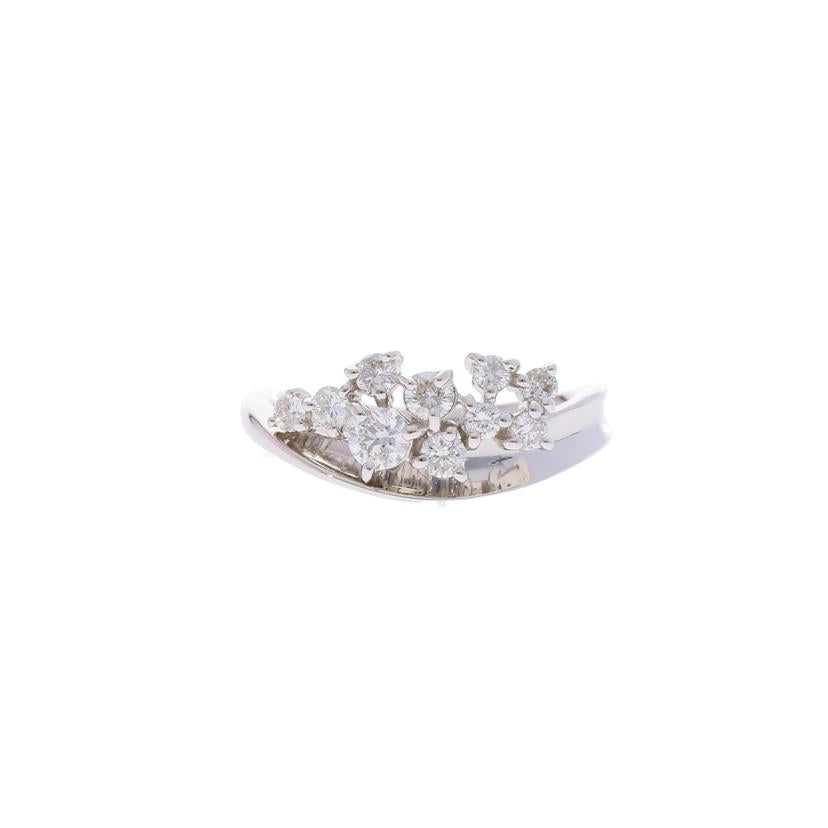 / K18WGダイヤリング0.50ct//Aランク/75