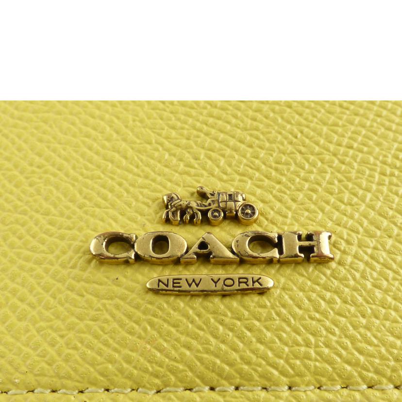 COACH コーチ/カラーブロックミディアムフラップウォレット/86091//L20**/ABランク/64