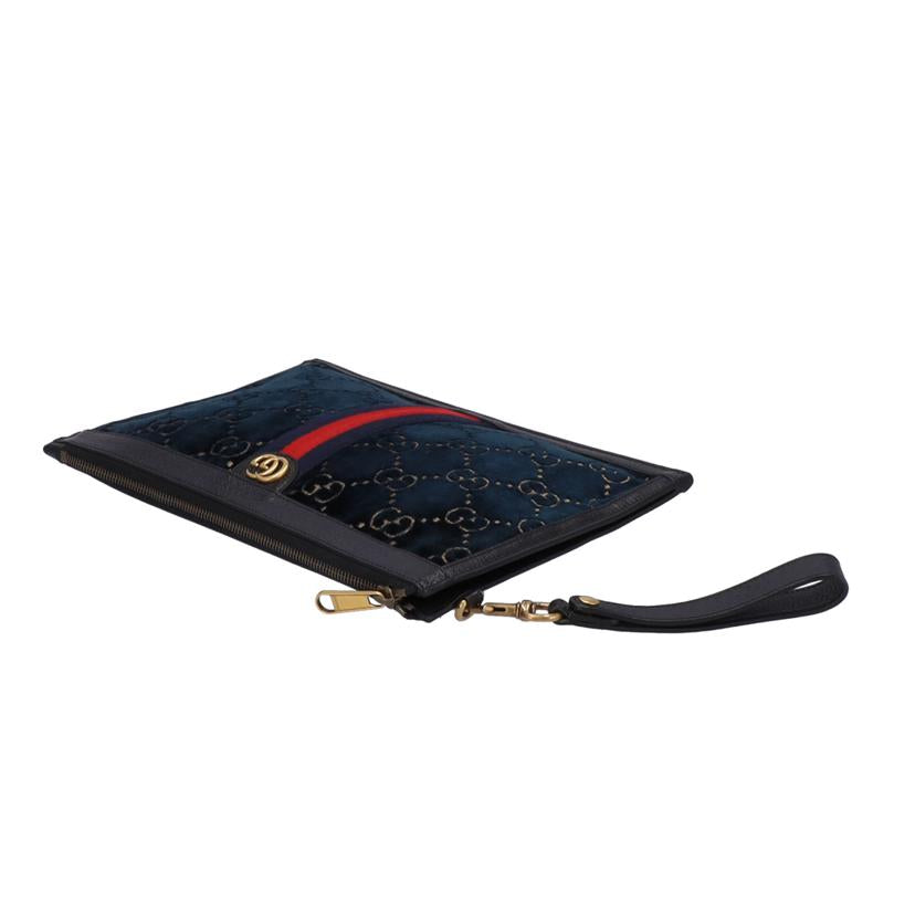 GUCCI グッチ/GGマーモントベルベットクラッチバッグ/575371 //2149/ABランク/75
