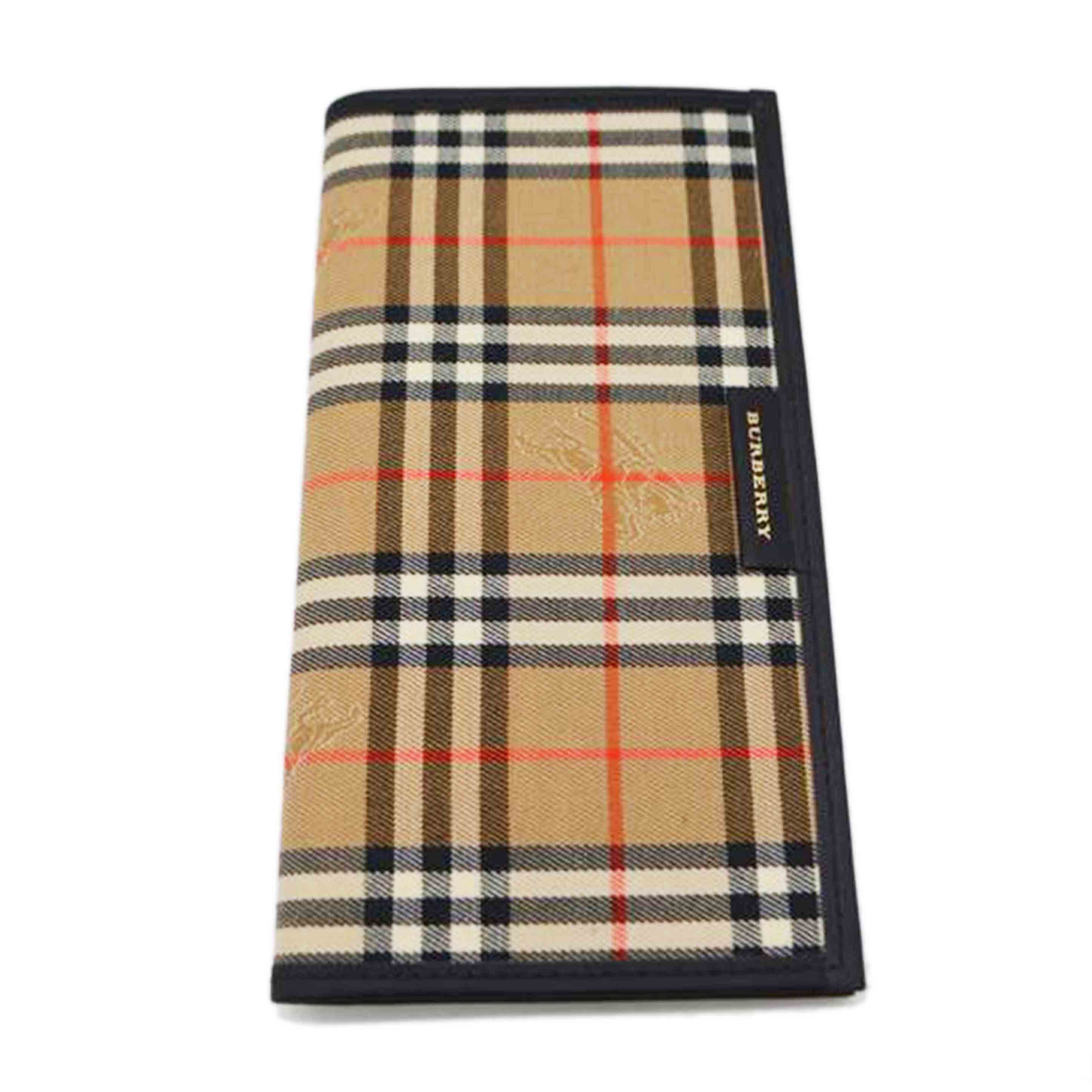 BURBERRY バーバリー/ノバチェックチェックレザーロングアジェンダ//SAランク/89