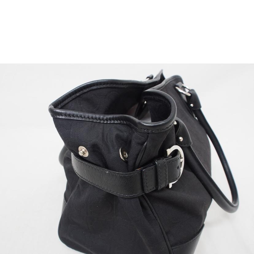 Ferragamo フェラガモ/キャンバス×レザー/ハンド/EE-21//4911/ABランク/78