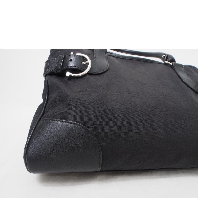 Ferragamo フェラガモ/キャンバス×レザー/ハンド/EE-21//4911/ABランク/78