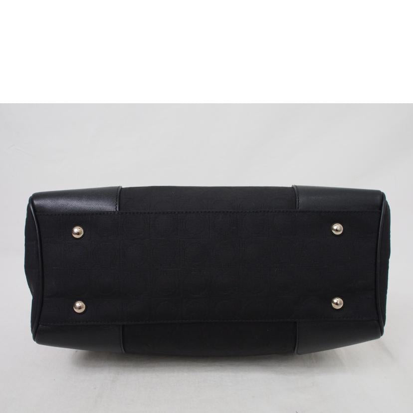 Ferragamo フェラガモ/キャンバス×レザー/ハンド/EE-21//4911/ABランク/78