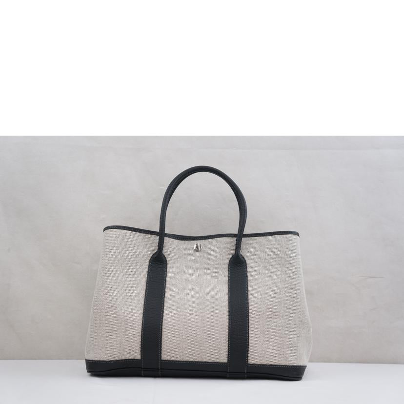 HERMES/ガーデンパーティMM/トワルアッシュ//□Q/Aランク/67