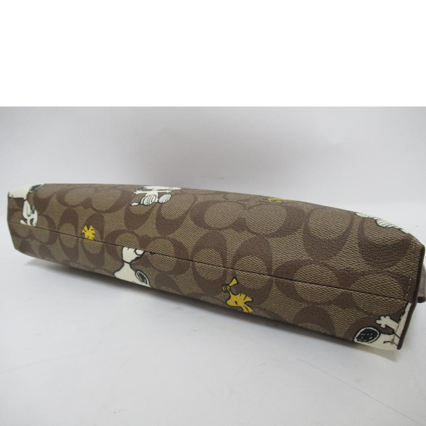 COACH/シグネチャークラッチ/COACH×PEANUTS/CE712//M22**/Aランク/63
