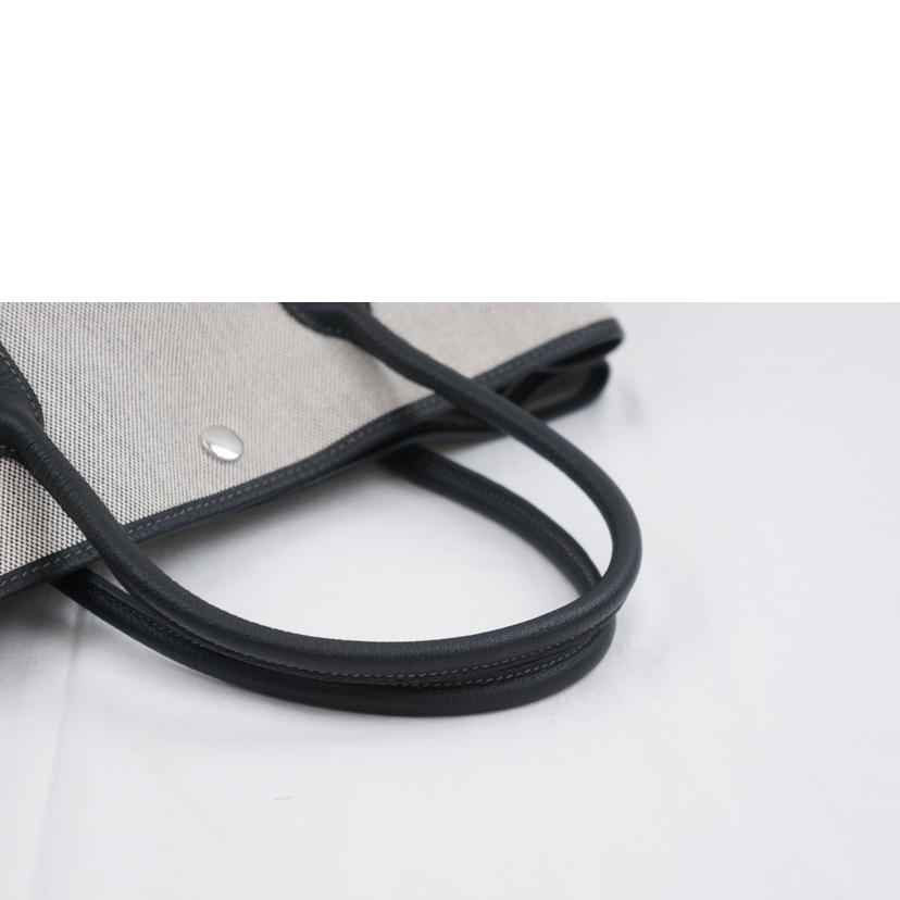 HERMES/ガーデンパーティMM/トワルアッシュ//□Q/Aランク/67