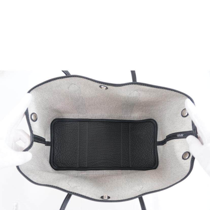 HERMES/ガーデンパーティMM/トワルアッシュ//□Q/Aランク/67