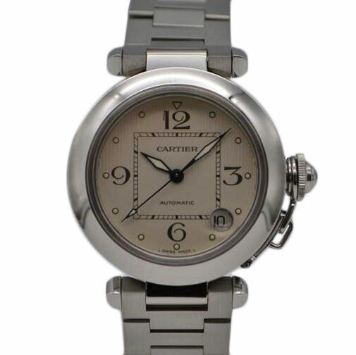 Cariter カルティエ/パシャCデイトSS自動巻/クリスマス限定/W3106199//2324801445PB/Aランク/89