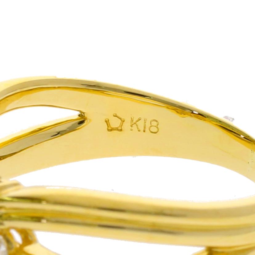 / K18ダイヤリング0.51ct//Aランク/75