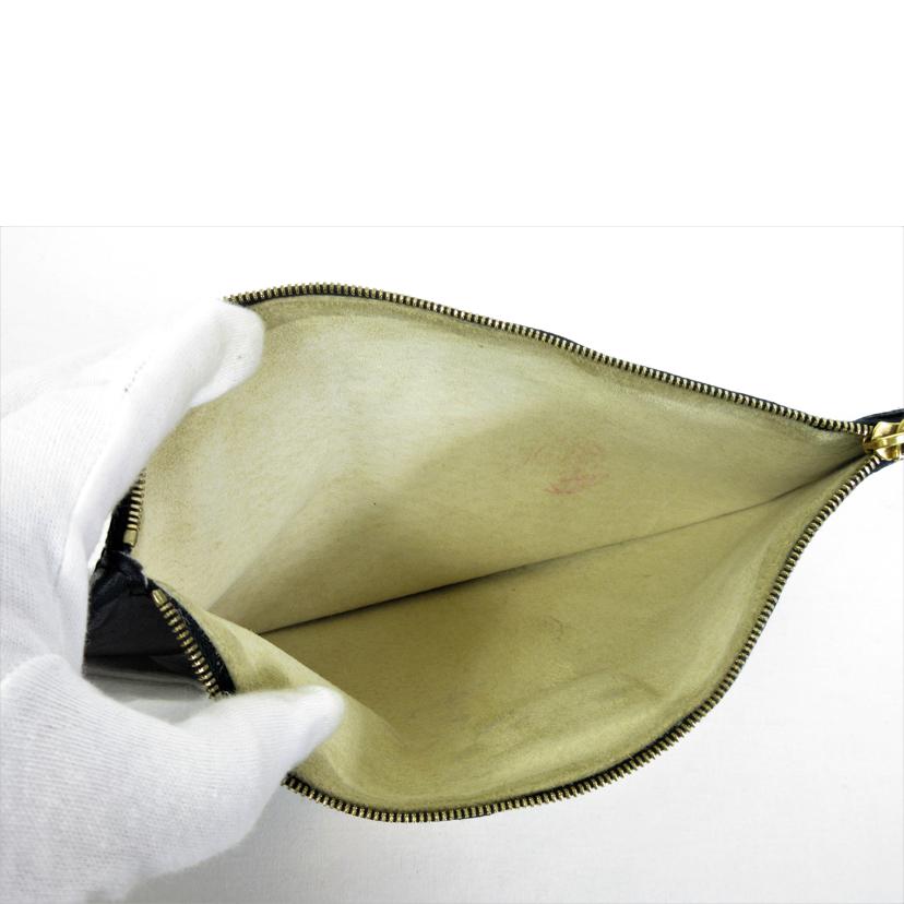 BOTTEGA VENETA BOTTEGA VENETA/ポーチ付イントレチャートトートバッグ/141498//V9131.1000/Bランク/70