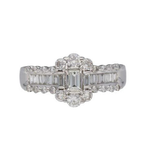 Pt900ダイヤリング1.00ct//Aランク/75