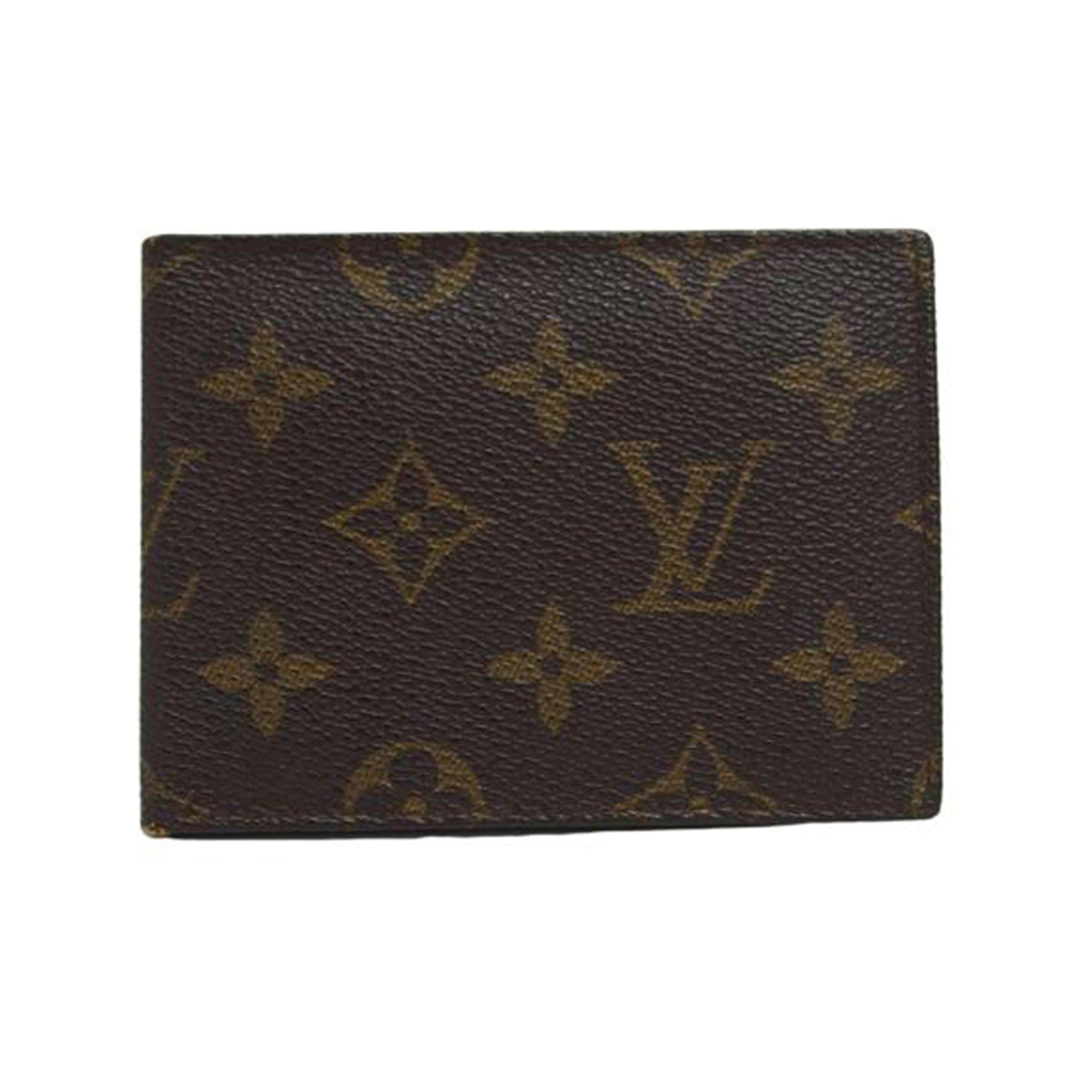 14cm×8cm付属品ルイヴィトン LOIS VUITTON 財布 モノグラム 二つ折り 