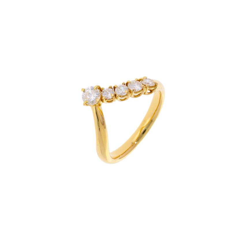 / K18ダイヤリング0.70ct//Aランク/75