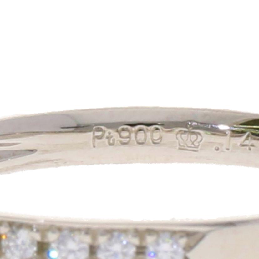 Pt900ダイヤリング0.14ct//Aランク/75