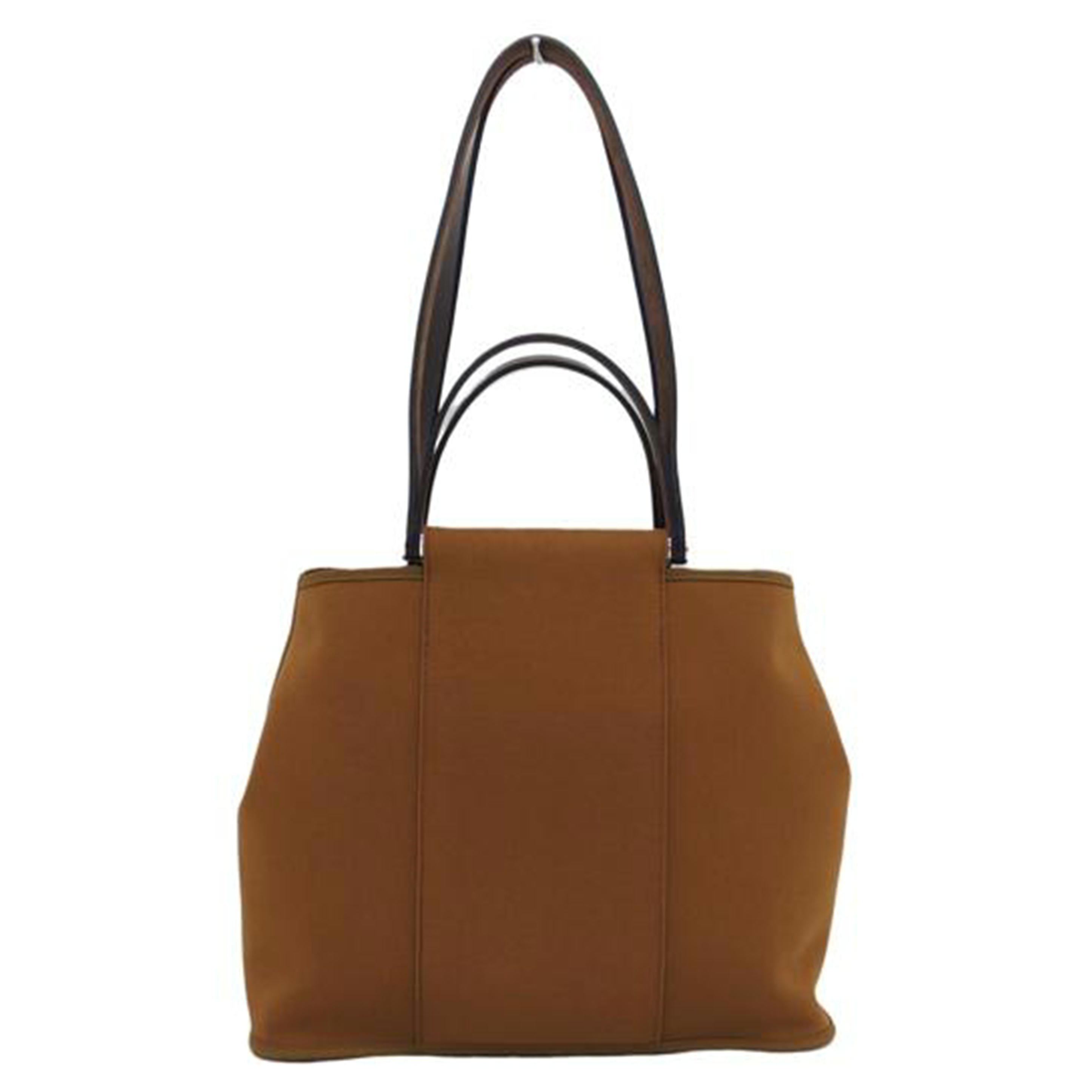 HERMES エルメス キャンバス トートバッグ 2WAYバッグ/カバックエランPM/トワルオフィシエ/ブラウン系//AR□*/ABランク/04