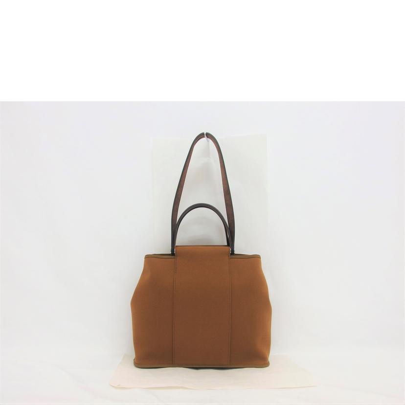 HERMES エルメス キャンバス トートバッグ 2WAYバッグ/カバックエランPM/トワルオフィシエ/ブラウン系//AR□*/ABランク/04