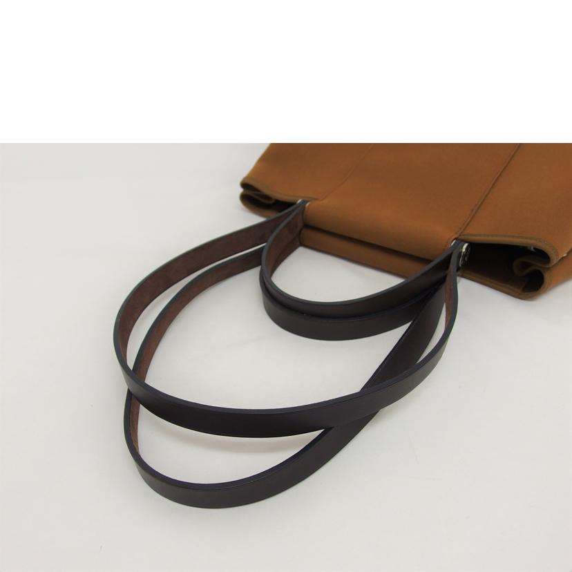 HERMES エルメス キャンバス トートバッグ 2WAYバッグ/カバックエランPM/トワルオフィシエ/ブラウン系//AR□*/ABランク/04