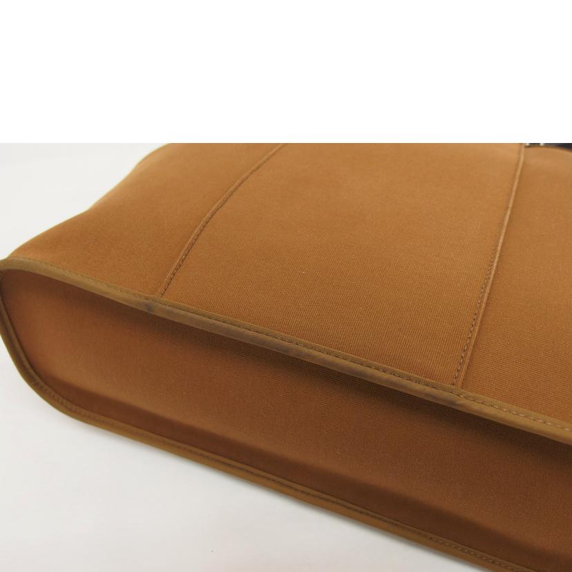 HERMES エルメス キャンバス トートバッグ 2WAYバッグ/カバックエランPM/トワルオフィシエ/ブラウン系//AR□*/ABランク/04