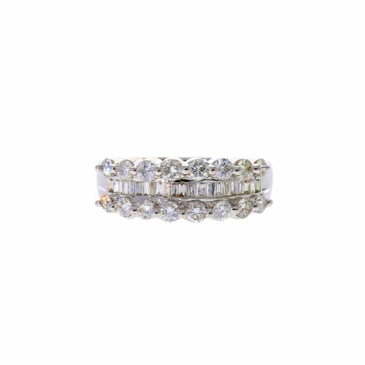 / K18ダイヤリング1.10ct//Aランク/75