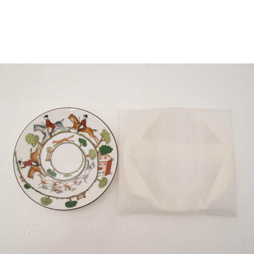 ウェッジウッド/ウェッジウッド ペアカップ&ソーサー ハンティングシーン//SAランク/69