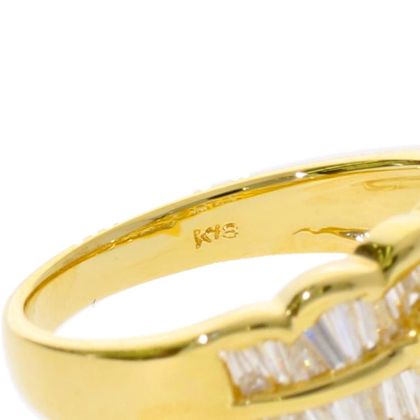 / K18ダイヤリング0.84ct//Aランク/75