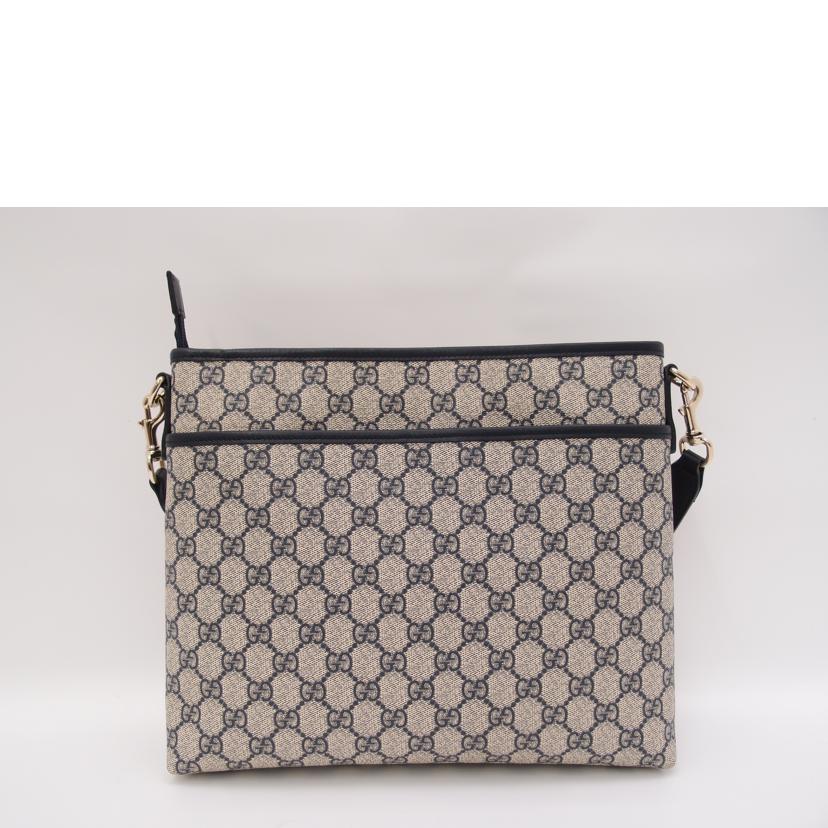 GUCCI グッチ 肩掛け 斜め掛け 紺 レディース メンズ/GGスプリームショルダー/ネイビー/388924//213317/Aランク/69