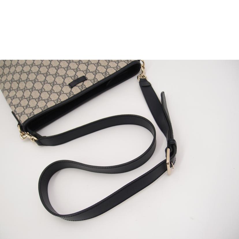 GUCCI グッチ 肩掛け 斜め掛け 紺 レディース メンズ/GGスプリームショルダー/ネイビー/388924//213317/Aランク/69