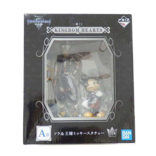 BANDAI バンダイ/ソラ&王様ミッキー 「一番くじ キングダムハーツ」 A賞 スタチュー //ABランク/88