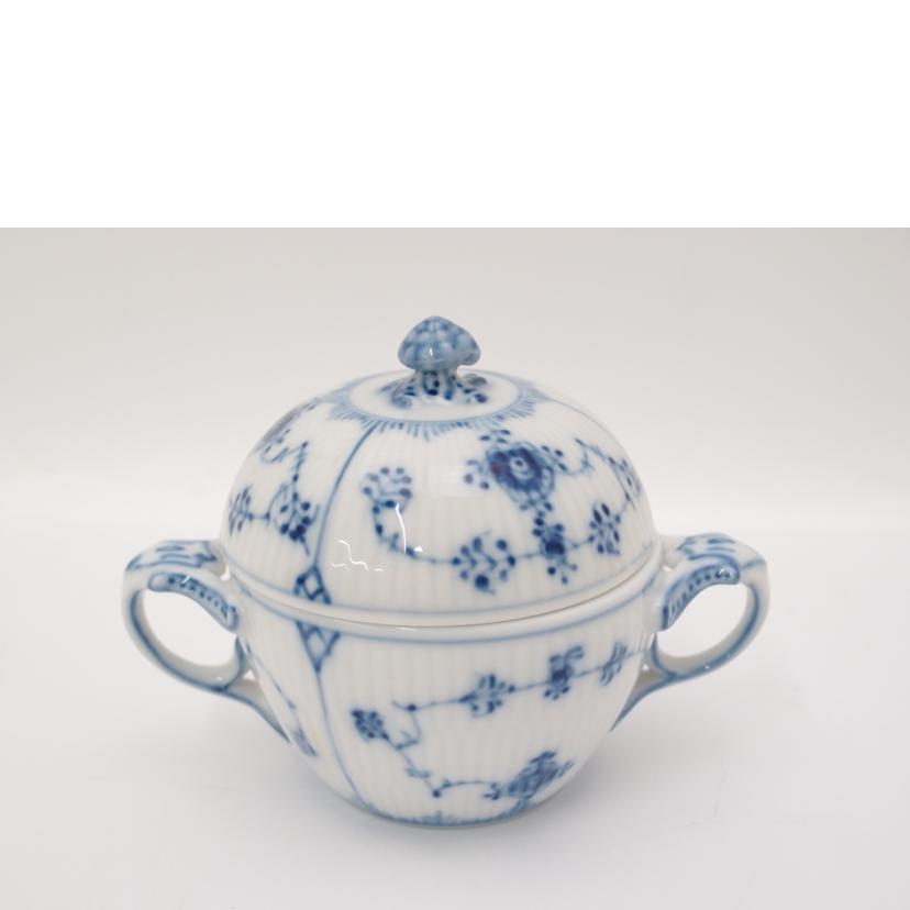 ロイヤルコペンハーゲン/ロイヤルコペンハーゲン ブルーフルーテッド シュガーポット//SAランク/69