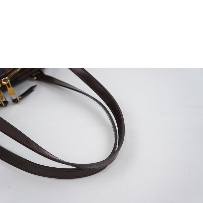 LV ルイヴィトン/リヴィントンPM/ダミエ/エベヌ/N41157//FL4100/ABランク/67