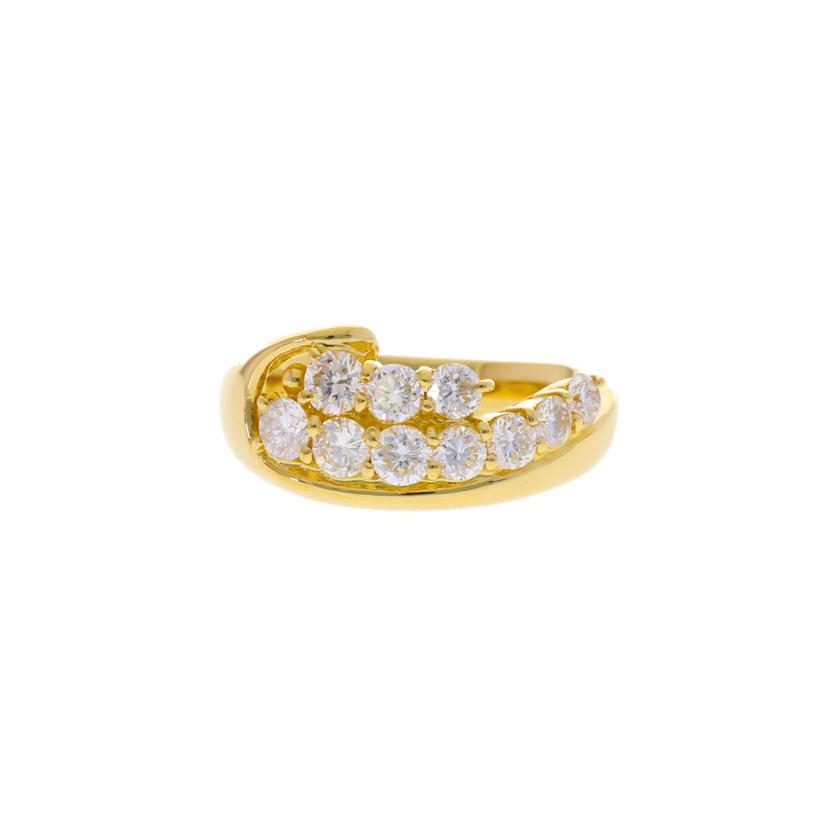 / K18ダイヤリング1.02ct//Aランク/75