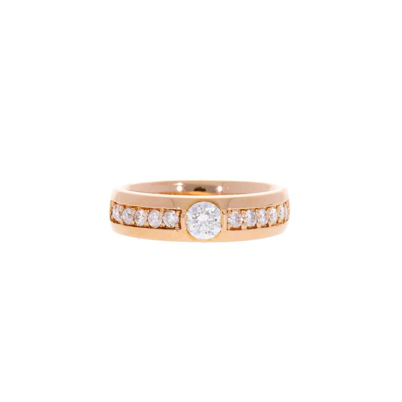 / K18ダイヤリング0.31/0.35ct//Aランク/75