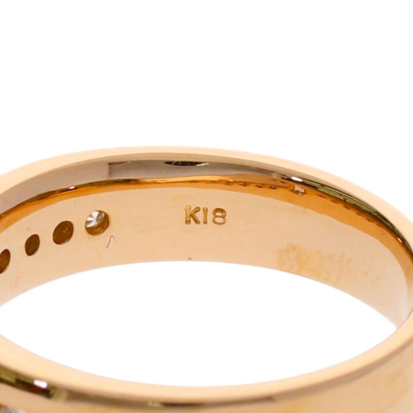/ K18ダイヤリング0.31/0.35ct//Aランク/75