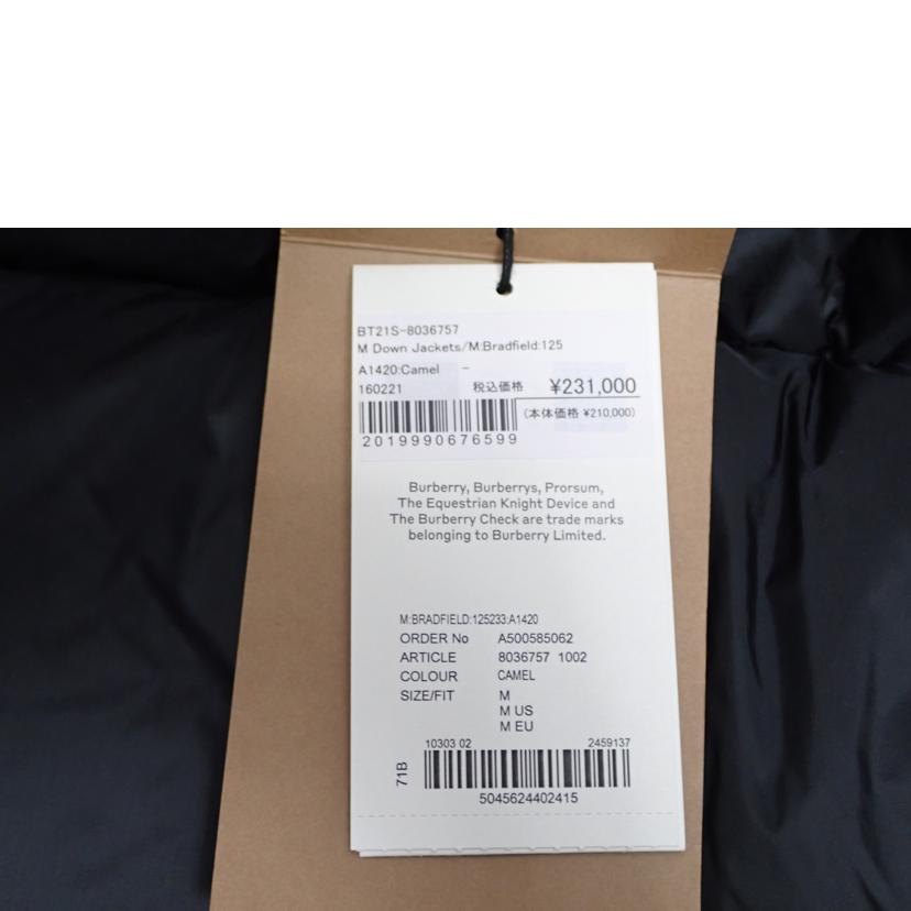 BURBERRY バーバリー/BURBERRYロゴワッペンボアダウンjktフリースJKT /8036757//M/SAランク/62