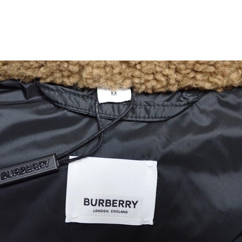 BURBERRY バーバリー/BURBERRYロゴワッペンボアダウンjktフリースJKT /8036757//M/SAランク/62
