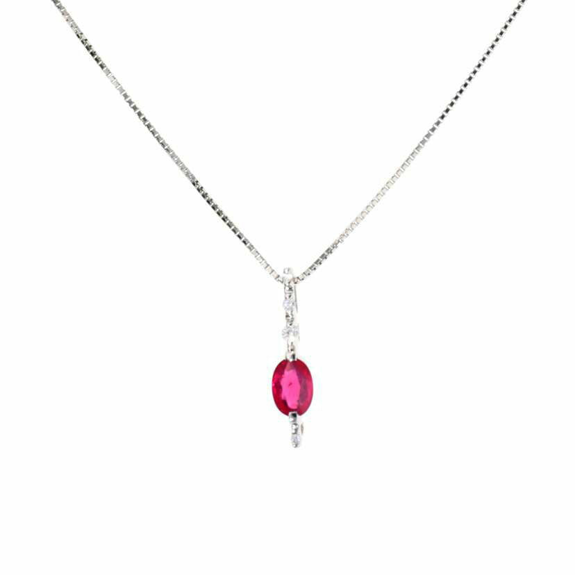 Pt850/900/PtルビーダイヤNC 1.03/0.08/5.1//1.03/0.08/Aランク/75