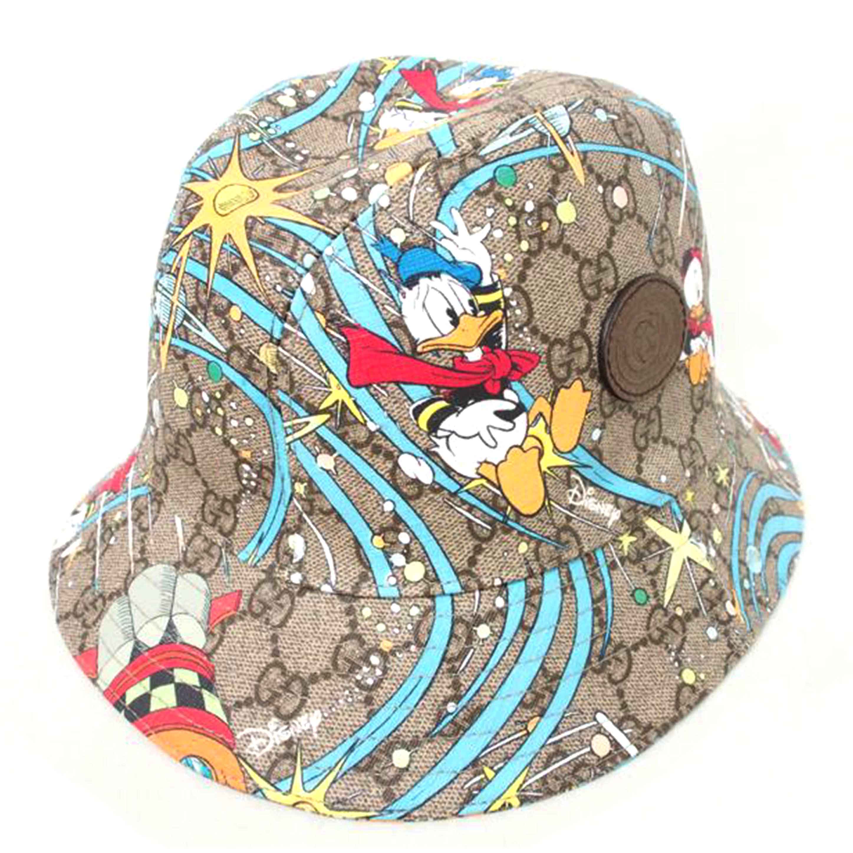 GUCCI グッチ/GGスプリーム/ドナルドダック/バケットハット/646644//4HACS/ABランク/78