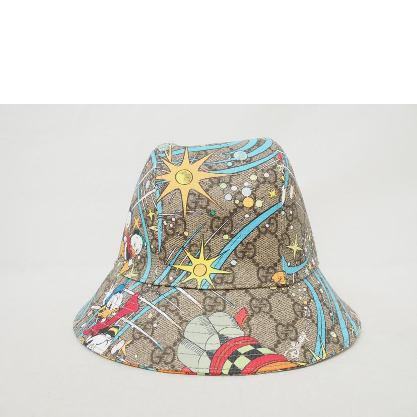 GUCCI グッチ/GGスプリーム/ドナルドダック/バケットハット/646644//4HACS/ABランク/78