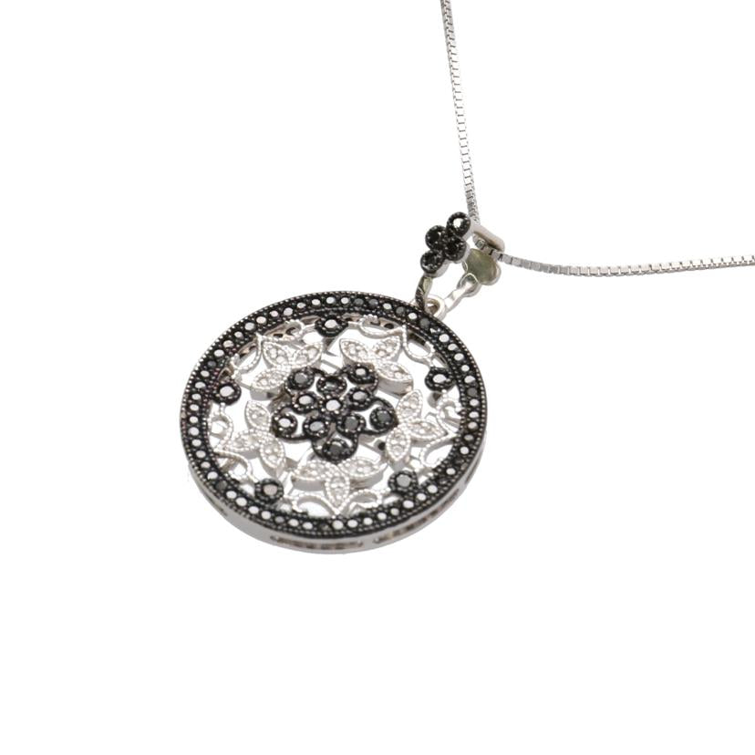 / K18WGダイヤネックレス1.00ct//Aランク/75