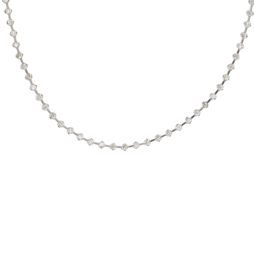 / Pt850ダイヤネックレス2.00ct//Aランク/75