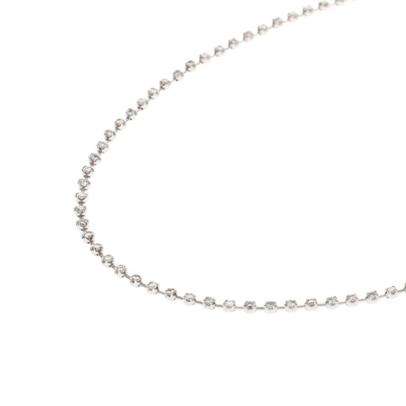 / Pt850ダイヤネックレス2.00ct//Aランク/75