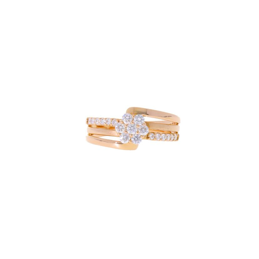/ K18ダイヤリング0.35ct//Aランク/75